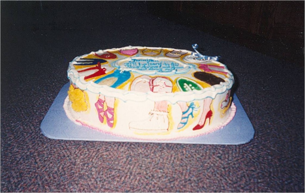 Cake with Shoes on it