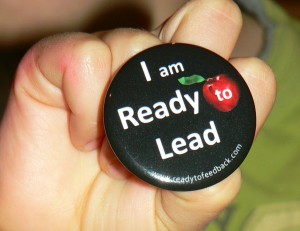 I am ready to lead button