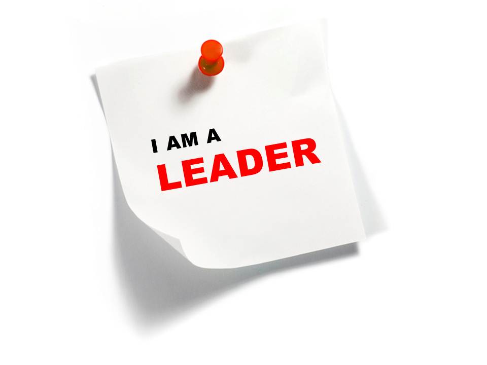 Sticky Note with I Am a Leader — The People Equation