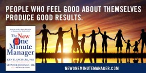 One Min Manager quote people produce good results