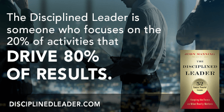Disciplined Leader Quote