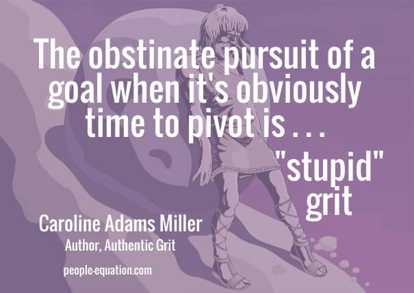 stupid grit quote