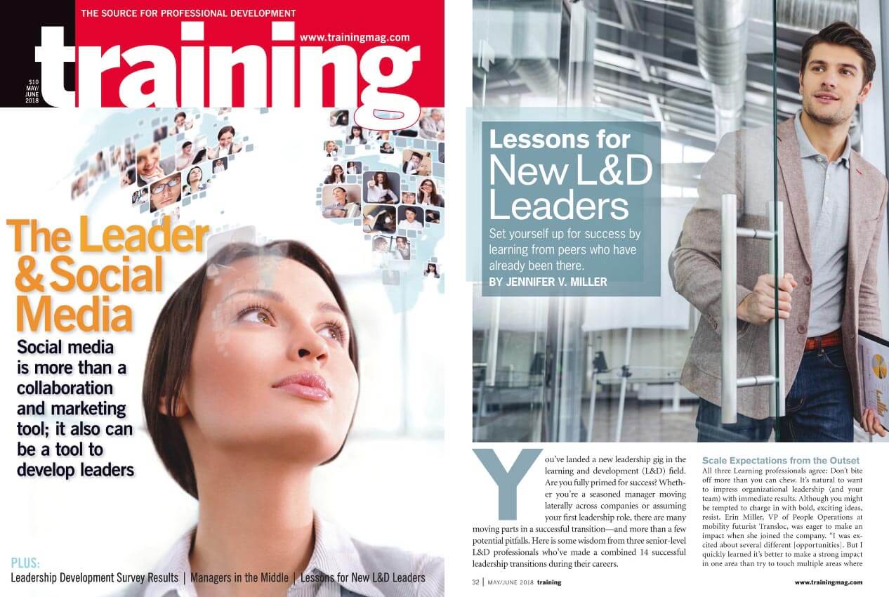 Lessons for New L&D Leaders